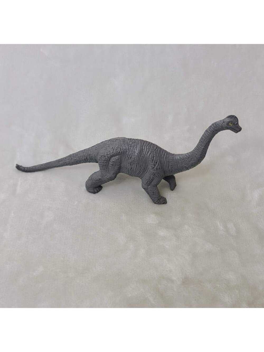 Brachiosaurus Dinosaur Figure 1995 Gray Plastic Toy Vintage - Picture 9 of 11